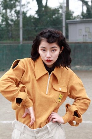 画像5: DESIGN CORDUROY PULLOVER　GOLDEN BROWN