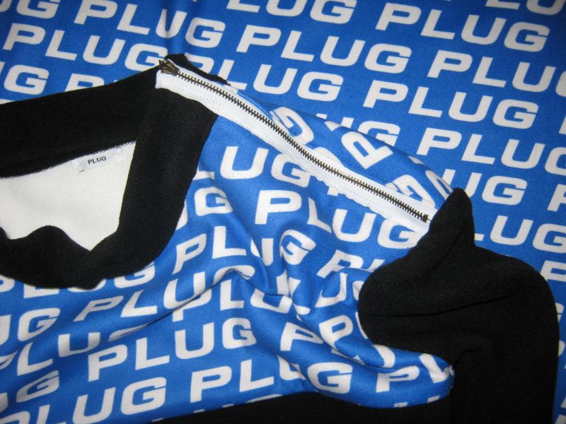 画像: ”PLUG”print fleece pullover